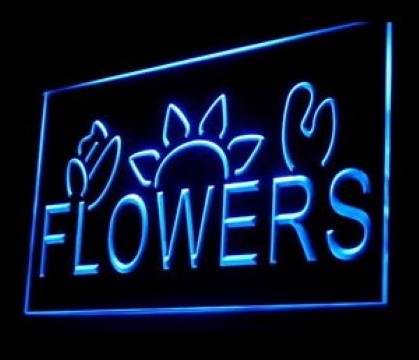 Flower Shop Florist LED Neon Sign